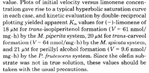 An excerpt from Karp et.al. 1990, Results section